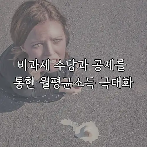 비과세 수당과 공제를 통한 월평균소득 극대화