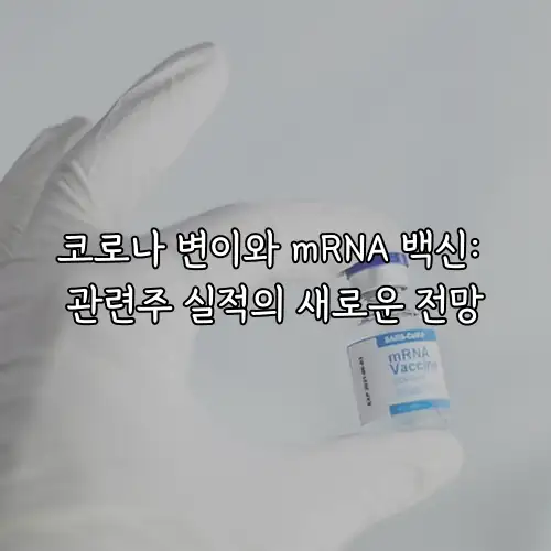 코로나 변이와 mRNA 백신: 관련주 실적의 새로운 전망