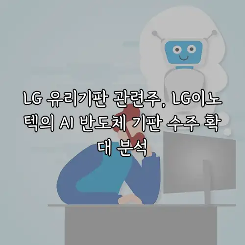 LG 유리기판 관련주, LG이노텍의 AI 반도체 기판 수주 확대 분석